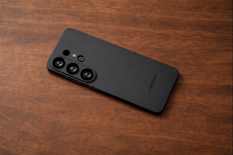 Leaked rear design of Samsung Galaxy S26 series showing camera module