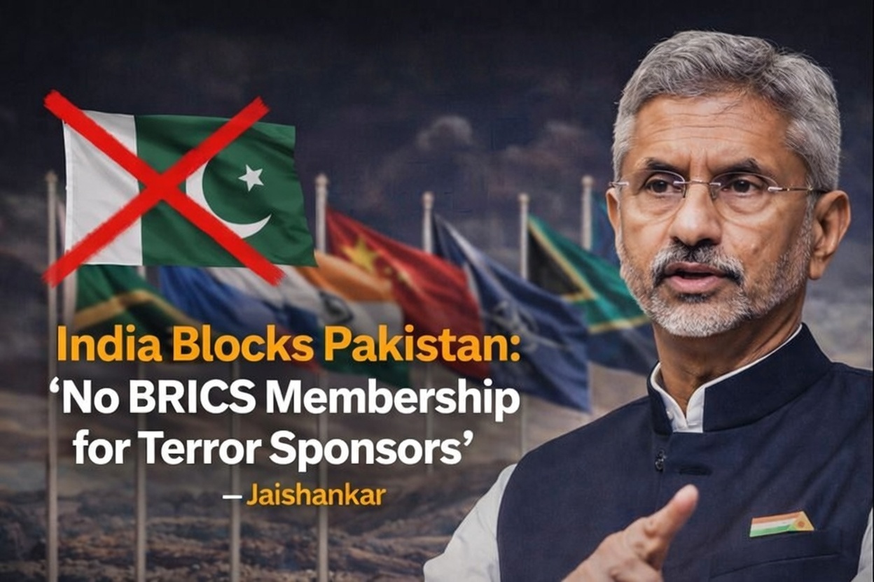 India Blocks Pakistan: 'No BRICS Membership for Terror Sponsors' – Jaishankar