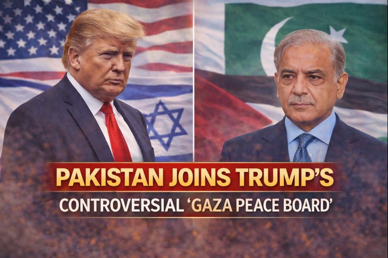 Pakistan Joins Trump’s Controversial 'Gaza Peace Board'