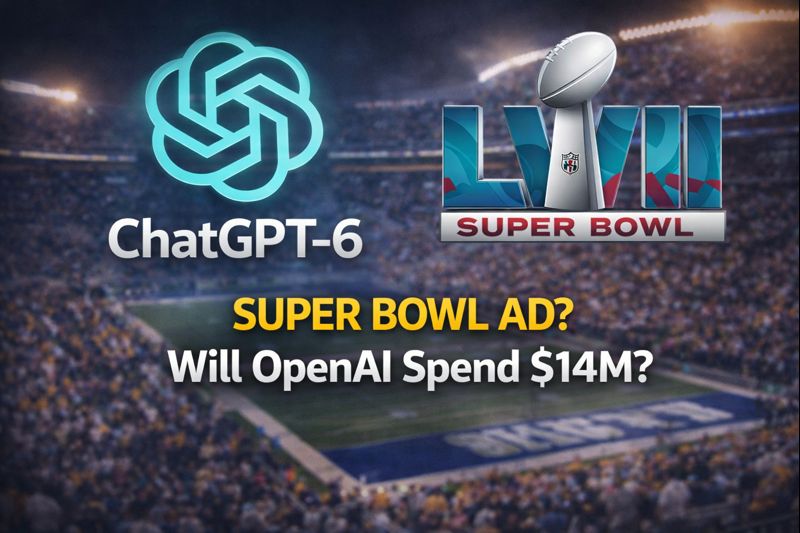 ChatGPT-6 Rumored for Super Bowl: Will OpenAI Spend $14M on an Ad?
