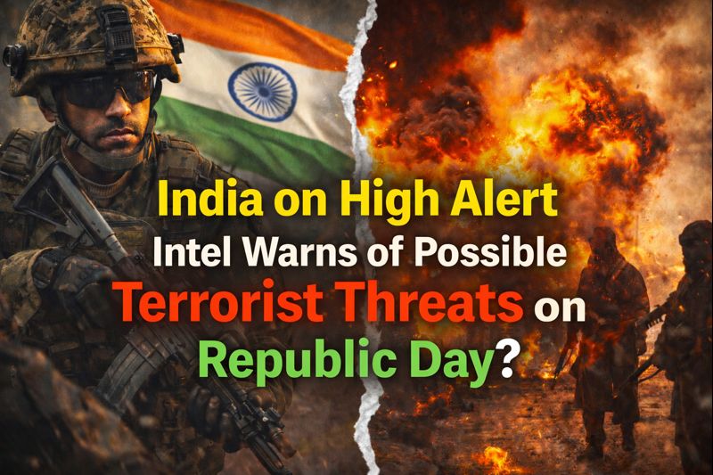 India on High Alert: Intel Warns of Possible Terrorist Threats on Republic Day?